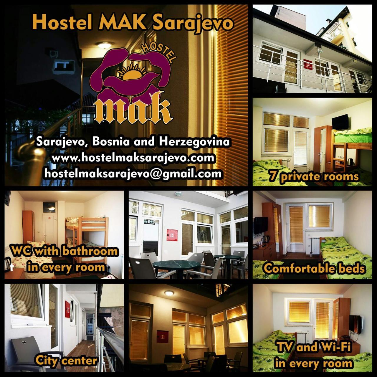 Hostel Mak Saraybosna Dış mekan fotoğraf